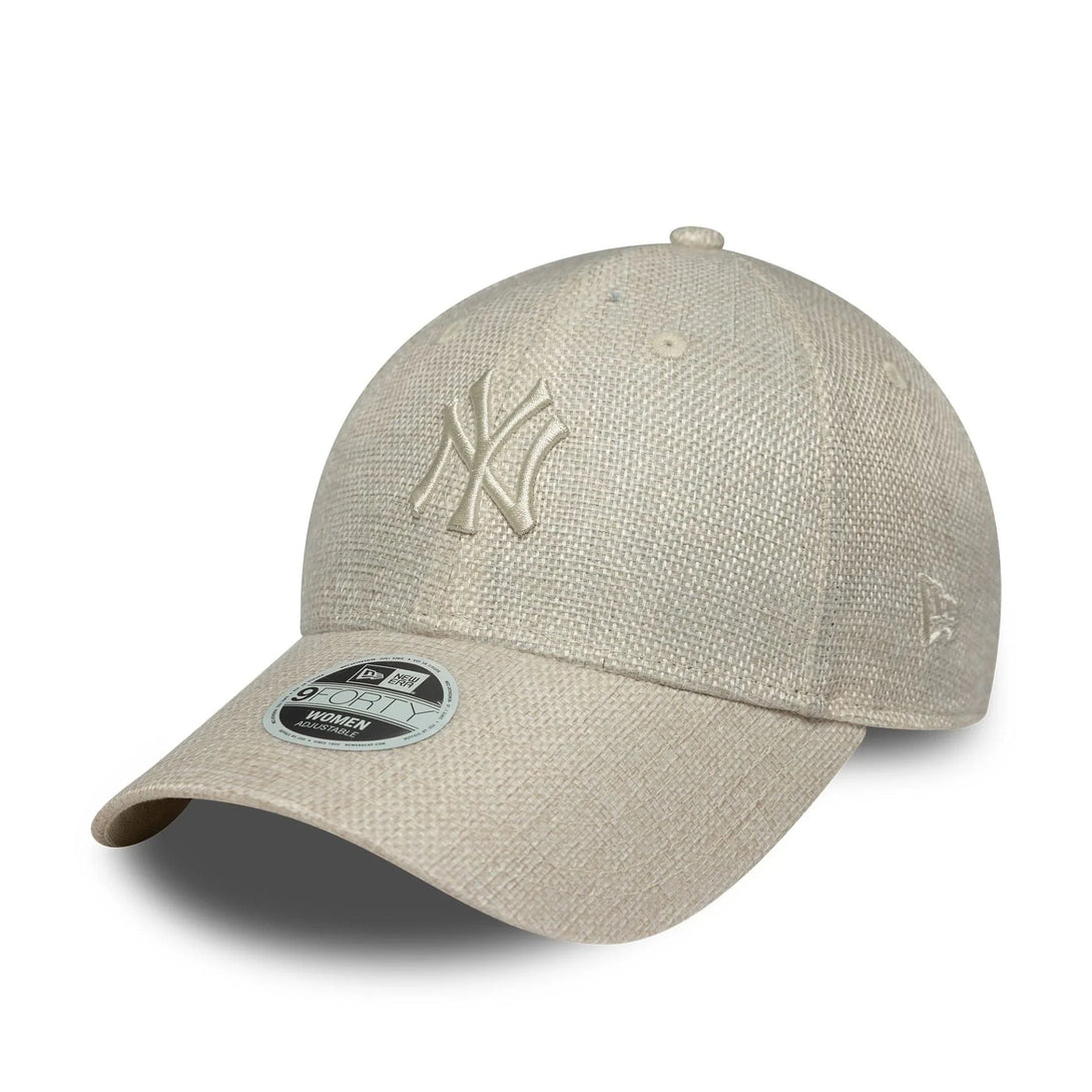 New Era New York Yankees Womens MLB Woven Cream 9FORTY baseball sapka - Sportmania.hu