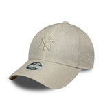 New Era New York Yankees Womens MLB Woven Cream 9FORTY baseball sapka