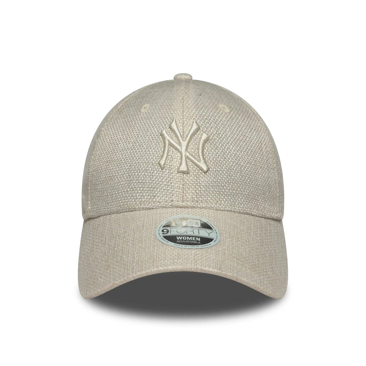 New Era New York Yankees Womens MLB Woven Cream 9FORTY baseball sapka