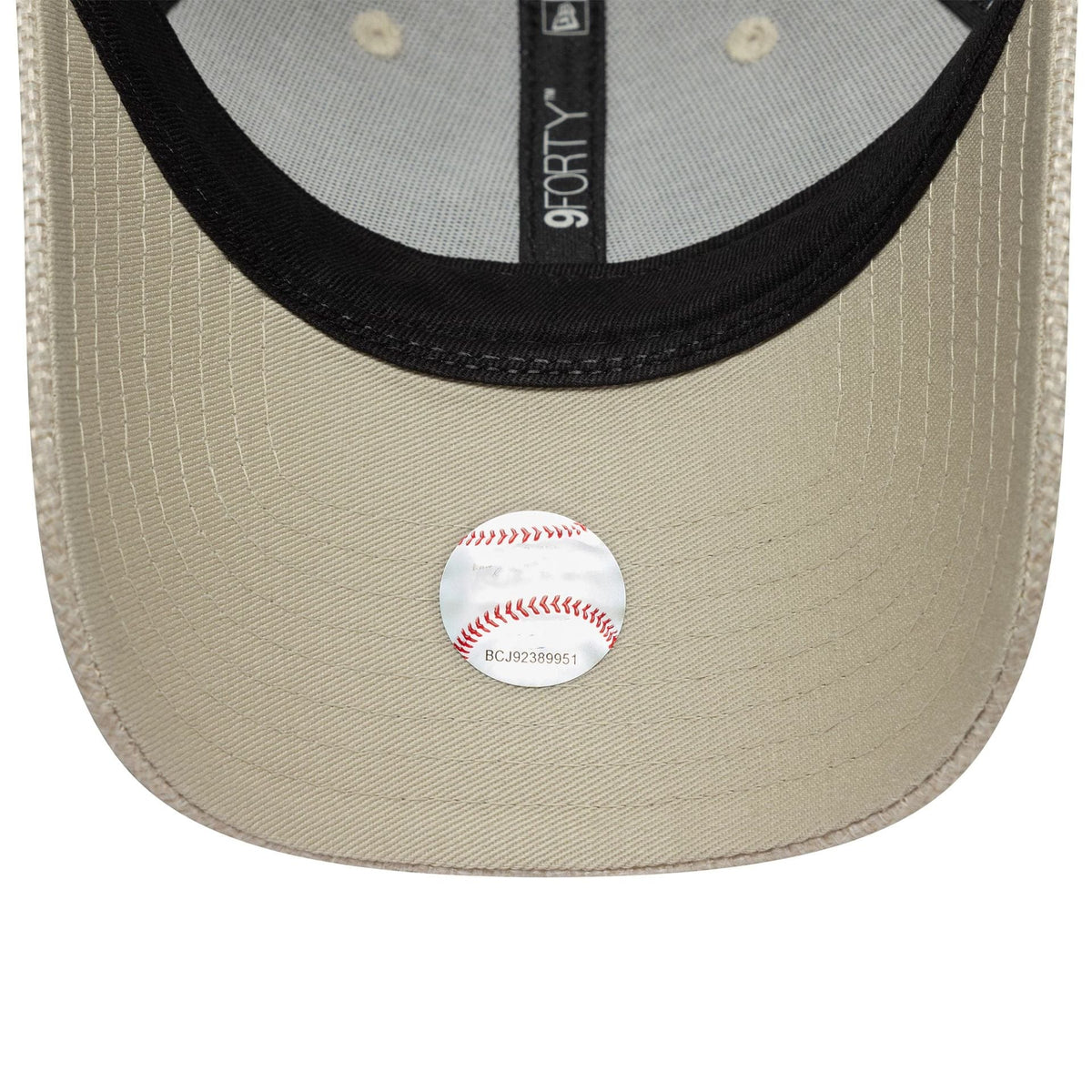 New Era New York Yankees Womens MLB Woven Cream 9FORTY baseball sapka