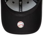 New Era New York Yankees Womens PU Visor Black 9FORTY baseball sapka