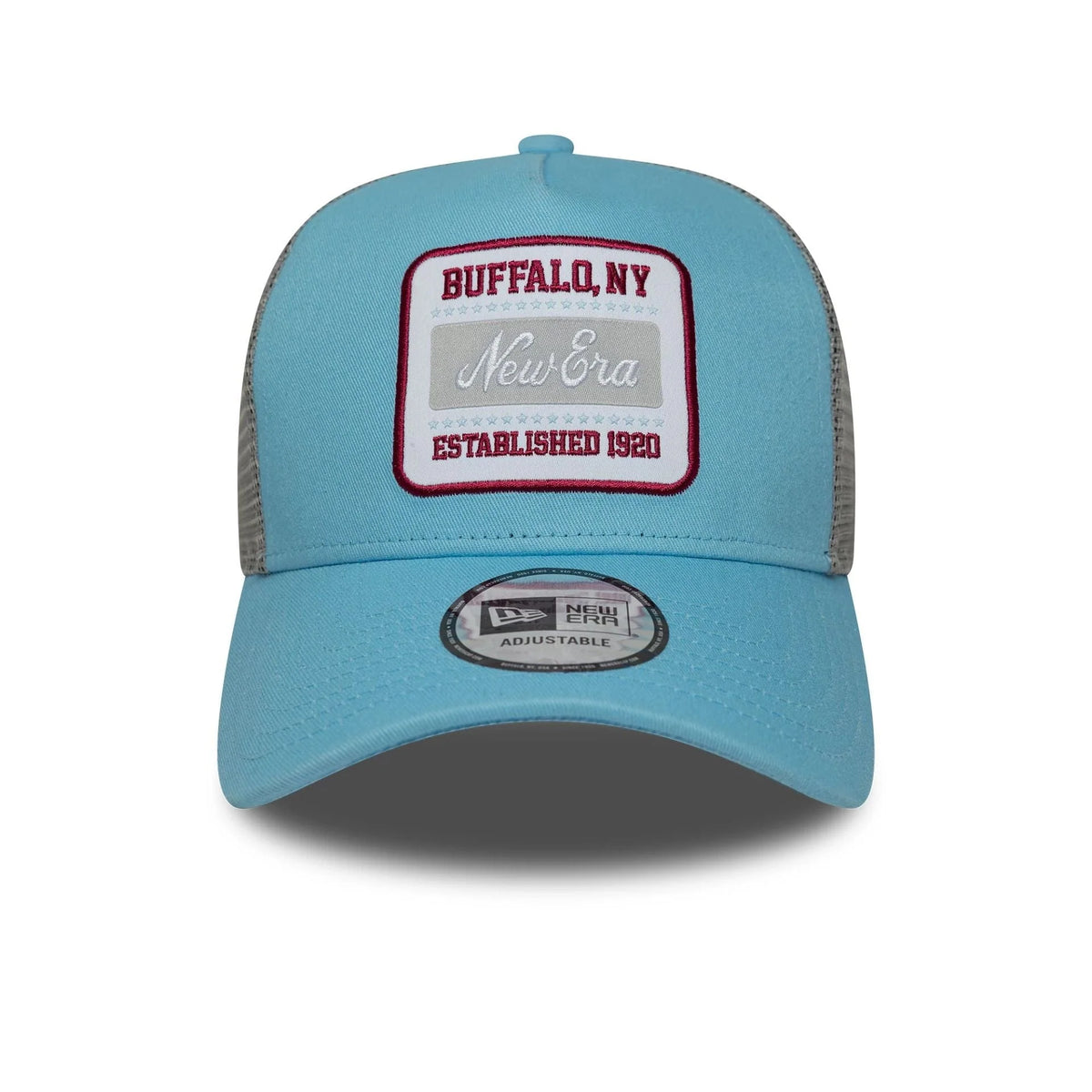 New Era Patch Pastel Blue 9FORTY A-Frame Trucker sapka