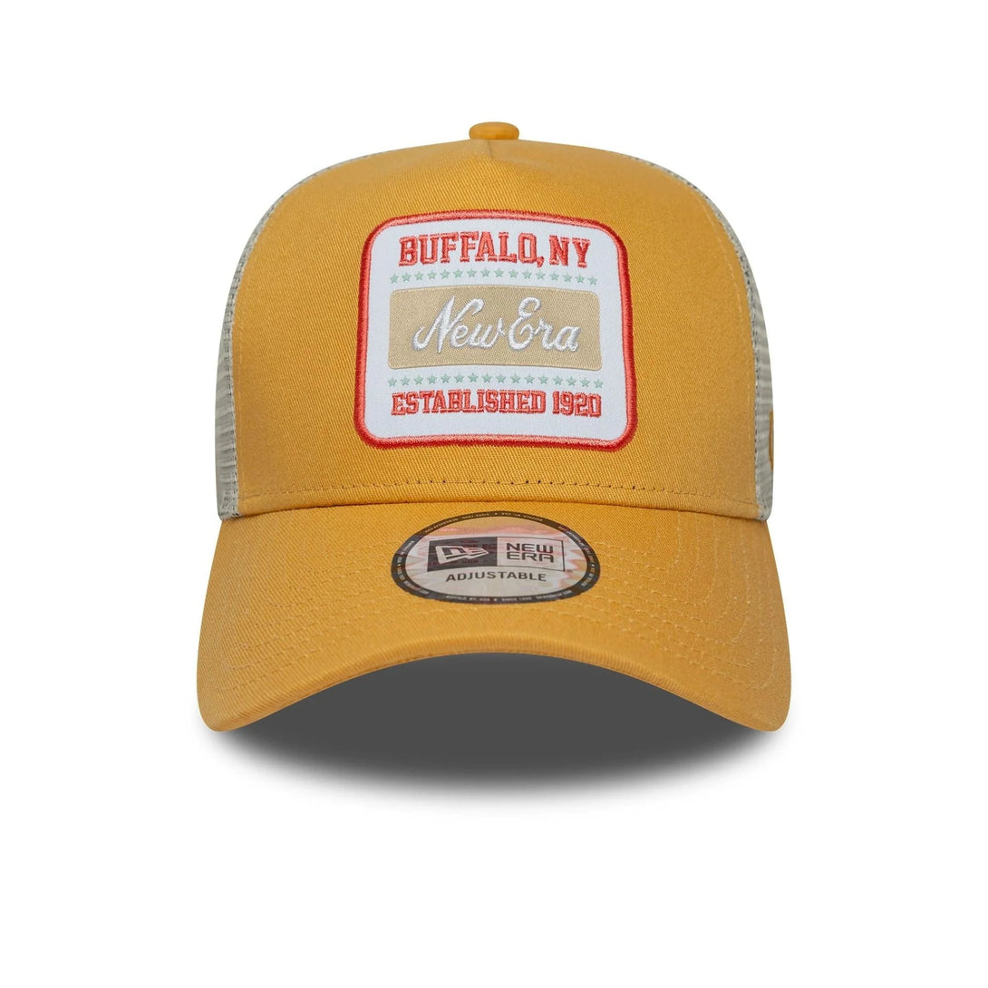New Era Patch Yellow 9FORTY A-Frame Trucker sapka - Sportmania.hu