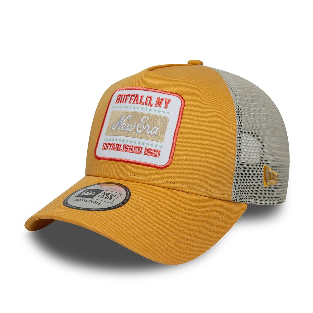 New Era Patch Yellow 9FORTY A-Frame Trucker sapka - Sportmania.hu