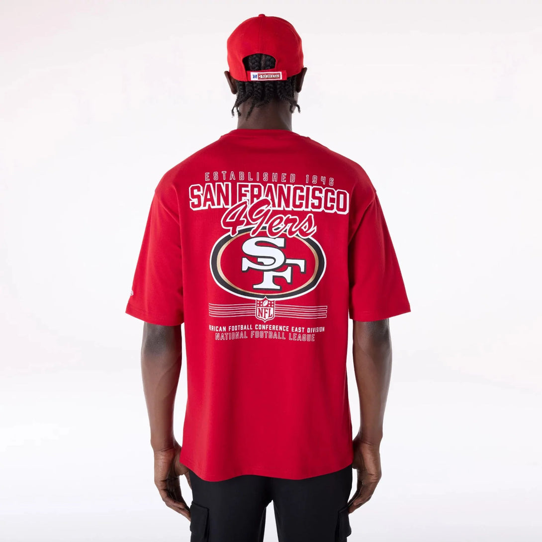 New Era San Francisco 49ers NFL Graphic Red póló - Sportmania.hu