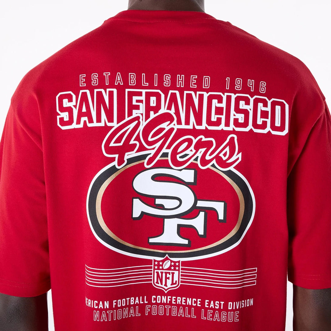 New Era San Francisco 49ers NFL Graphic Red póló - Sportmania.hu