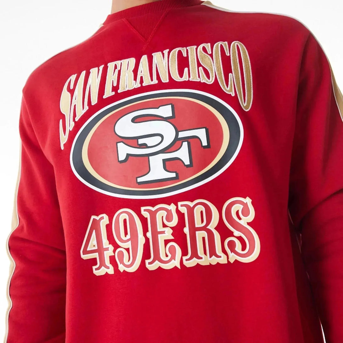 New Era San Francisco 49Ers NFL Graphic Red pulóver - Sportmania.hu