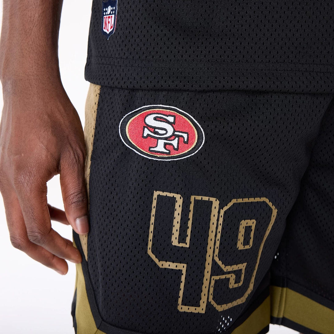 New Era San Francisco 49ers NFL Mesh Black Short - Sportmania.hu