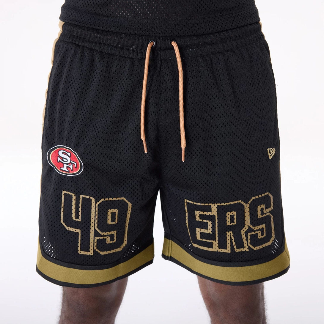 New Era San Francisco 49ers NFL Mesh Black Short - Sportmania.hu