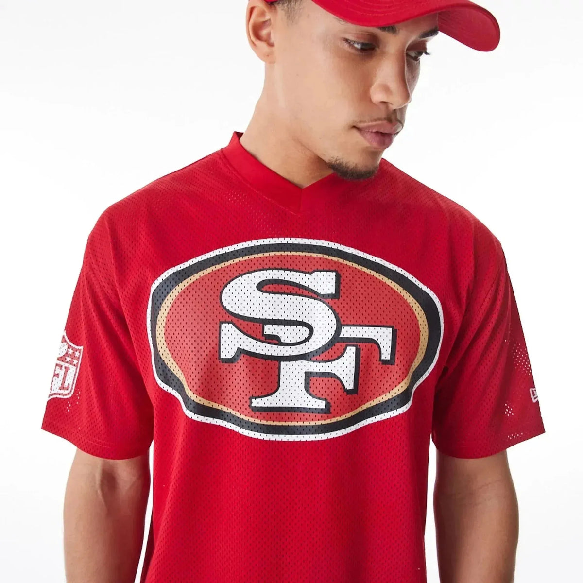New Era San Francisco 49ers NFL Mesh Red mez