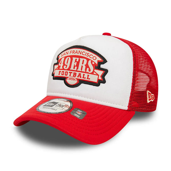 New Era San Francisco 49ers NFL Red 9FORTY Trucker sapka Baseball sapka - Sportmania.hu