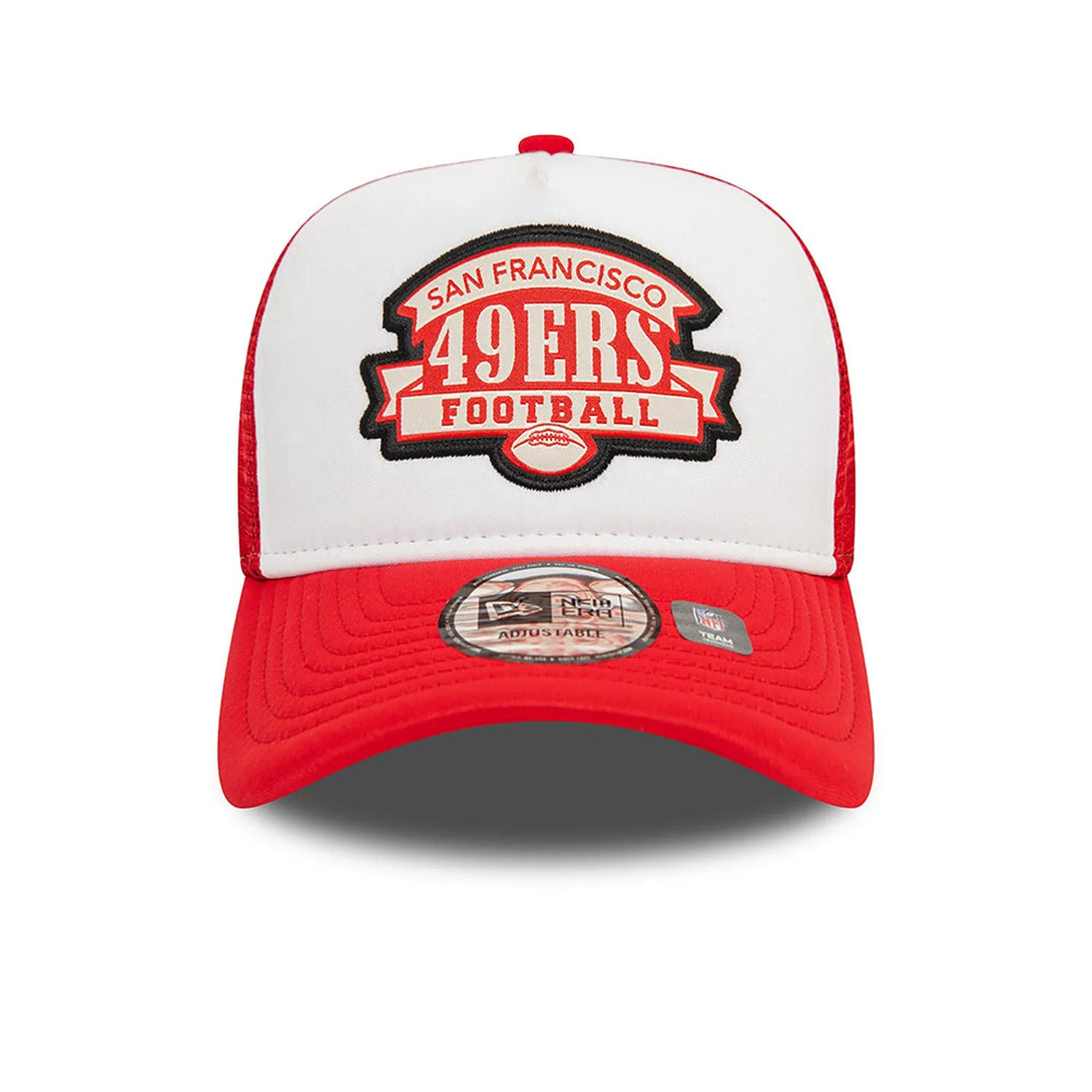 New Era San Francisco 49ers NFL Red 9FORTY Trucker sapka Baseball sapka - Sportmania.hu