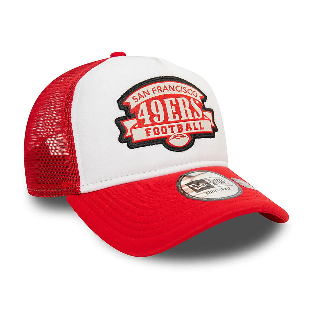 New Era San Francisco 49ers NFL Red 9FORTY Trucker sapka Baseball sapka - Sportmania.hu