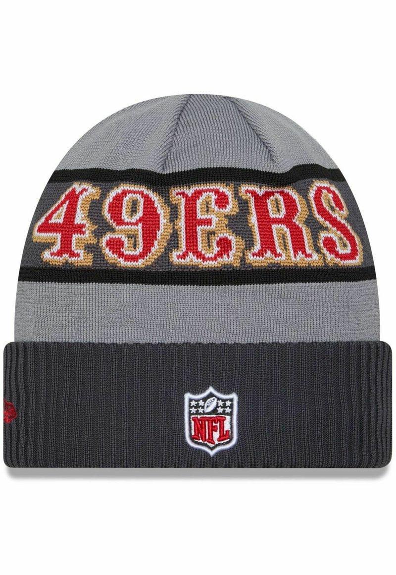 New Era San Francisco 49ers NFL Sideline Grey Cuff Knit Beanie kötött sapka - Sportmania.hu