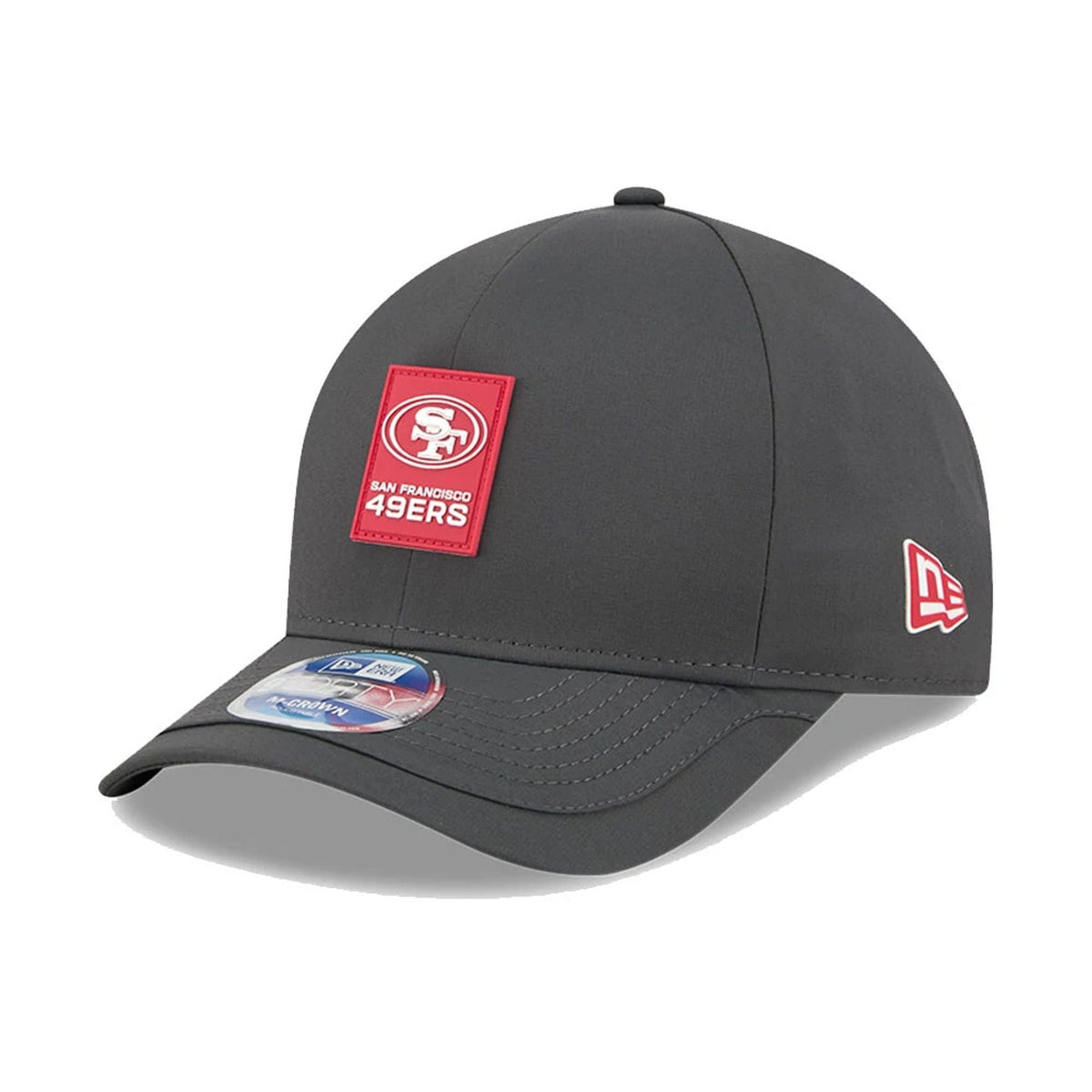New Era San Francisco 49ers NFL Sideline 2025 Charcoal 9FORTY M-Crown - baseball sapka