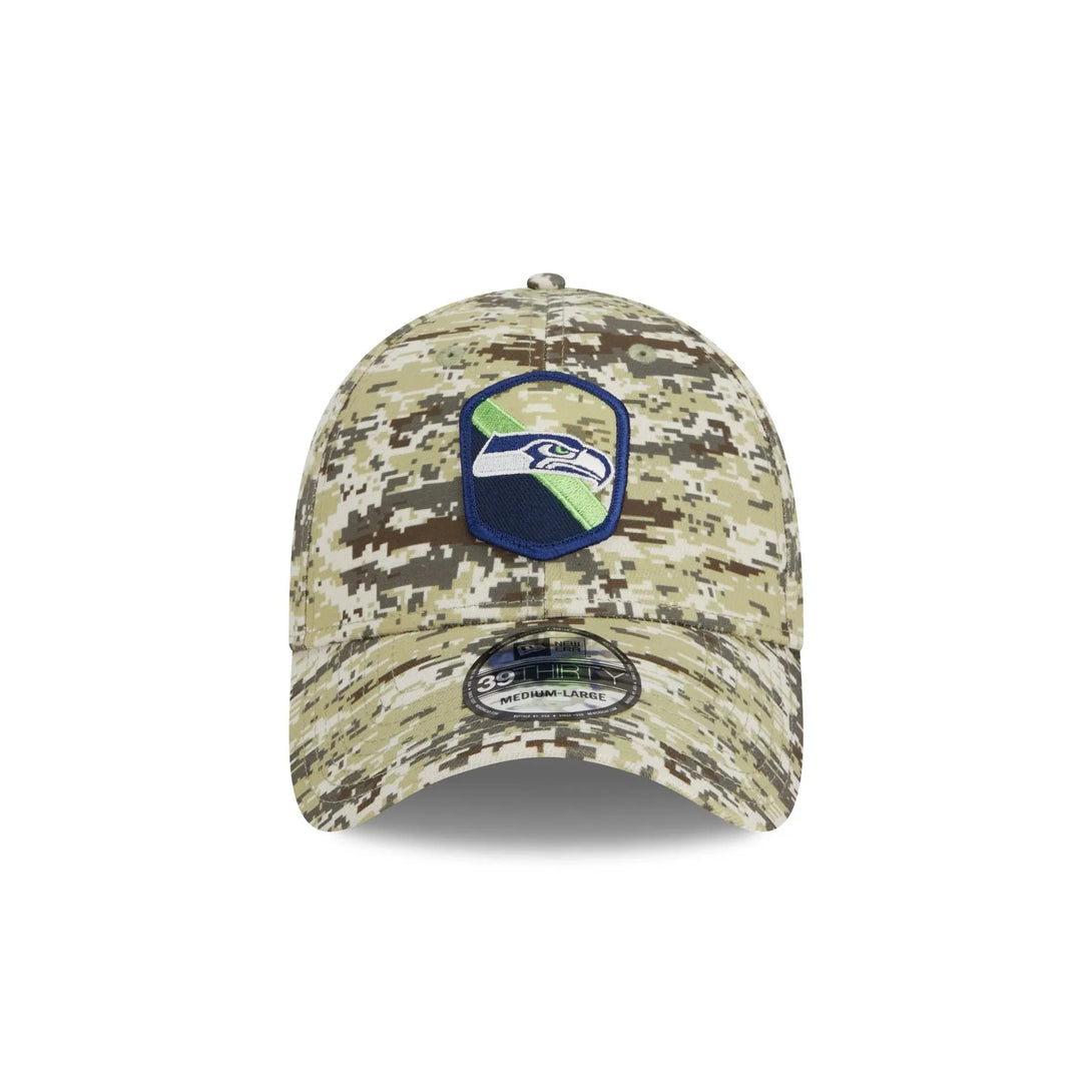 New Era Seattle Seahawks 2023 Salute To Service 39Thirty Flexfit sapka - Sportmania.hu