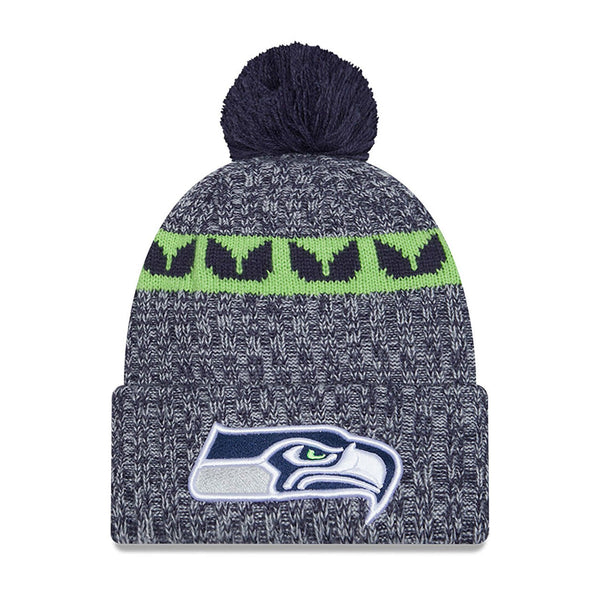 New Era Seattle Seahawks NFL Sideline 2023 Navy Bobble kötött sapka - Sportmania.hu