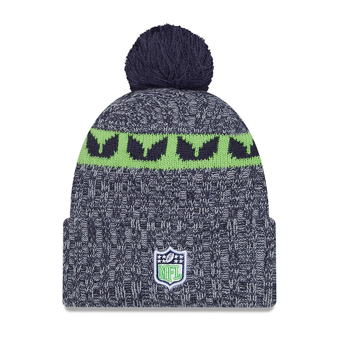 New Era Seattle Seahawks NFL Sideline 2023 Navy Bobble kötött sapka - Sportmania.hu