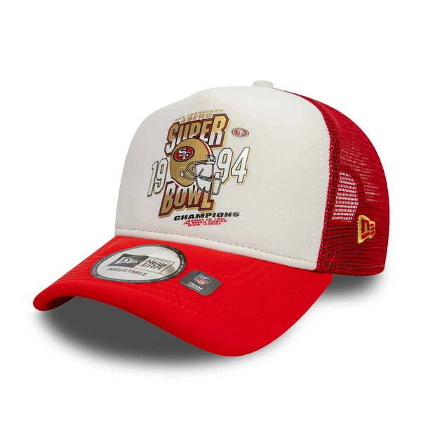 New Era Super Bowl San Francisco 49ers 9FORTY A-Frame Trucker sapka - Sportmania.hu