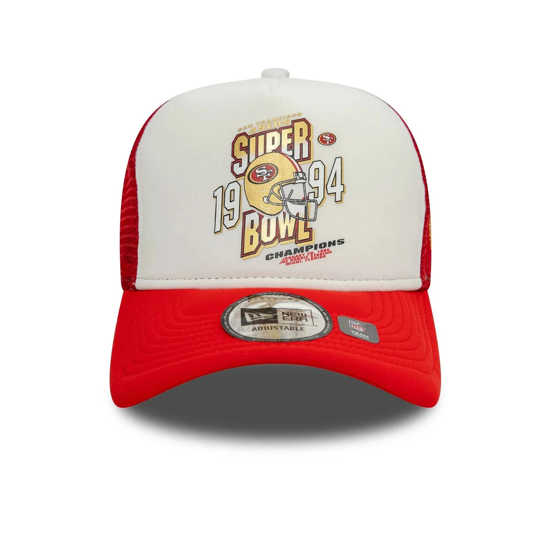 New Era Super Bowl San Francisco 49ers 9FORTY A-Frame Trucker sapka - Sportmania.hu