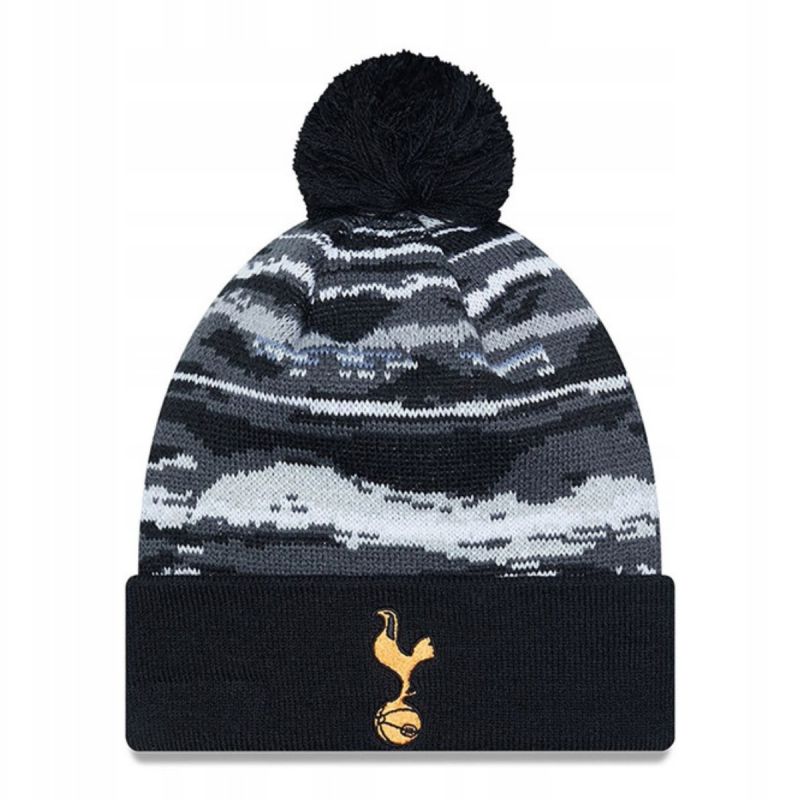 New Era Tottenham Hotspur FC Black Bobble Knit kötött sapka 60363502
