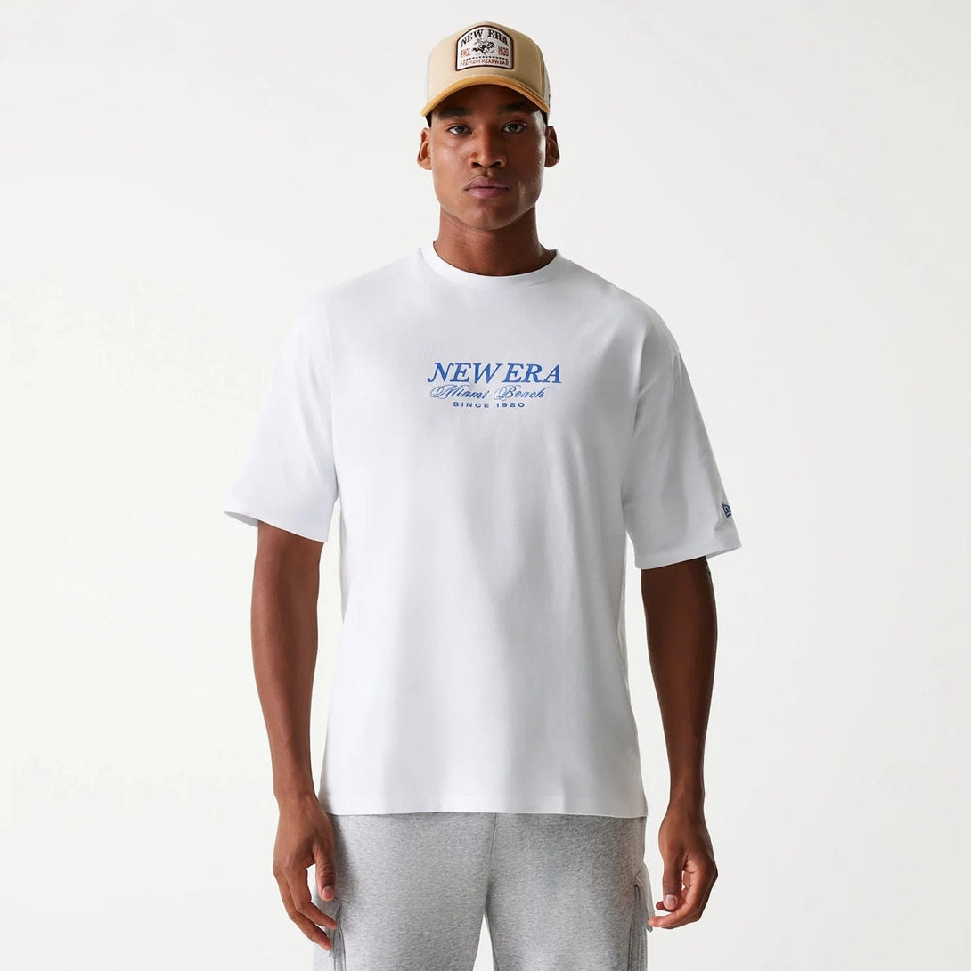 New Era Vacation Graphic White Oversized póló - Sportmania.hu