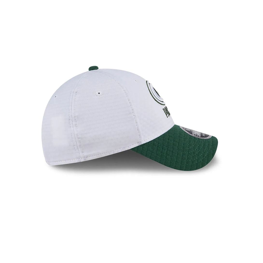 New Era Green Bay Packers Training 2024 White 9FORTY Stretch Snap sapka Baseball sapka - Sportmania.hu