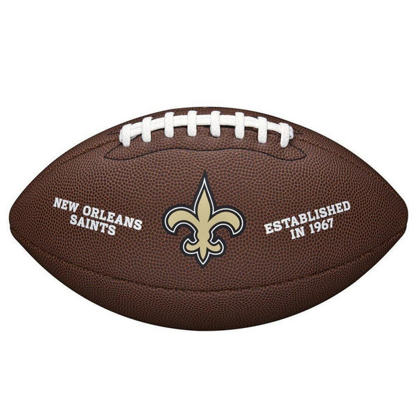 Wilson New Orleans Saints Team Logo Official amerikai focilabda, hivatalos méret - Sportmania.hu