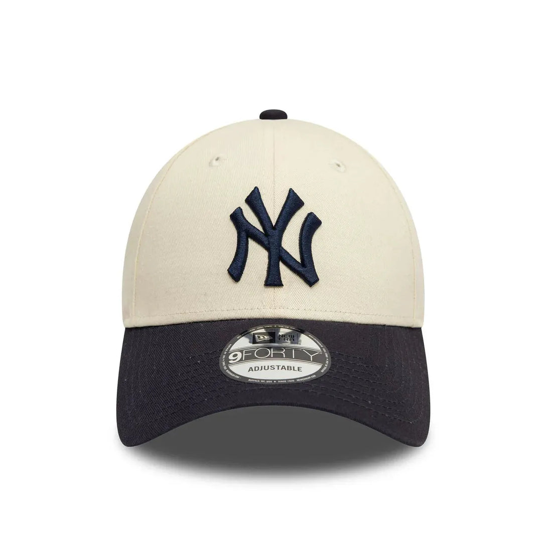New York Yankees Colour Block Cream 9FORTY baseball sapka - Sportmania.hu