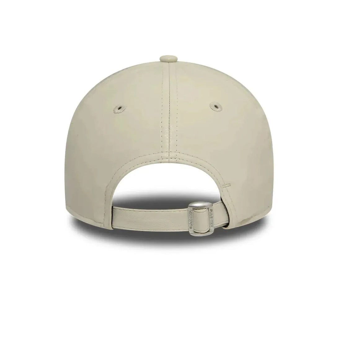 New York Yankees Faux Leather Light Beige 9FORTY műbőr baseball sapka, női - Sportmania.hu