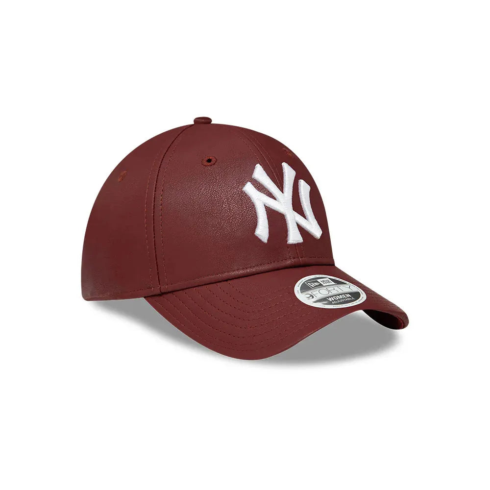 New York Yankees MLB Faux Leather Crinkled 9FORTY műbőr baseball sapka, női - Sportmania.hu