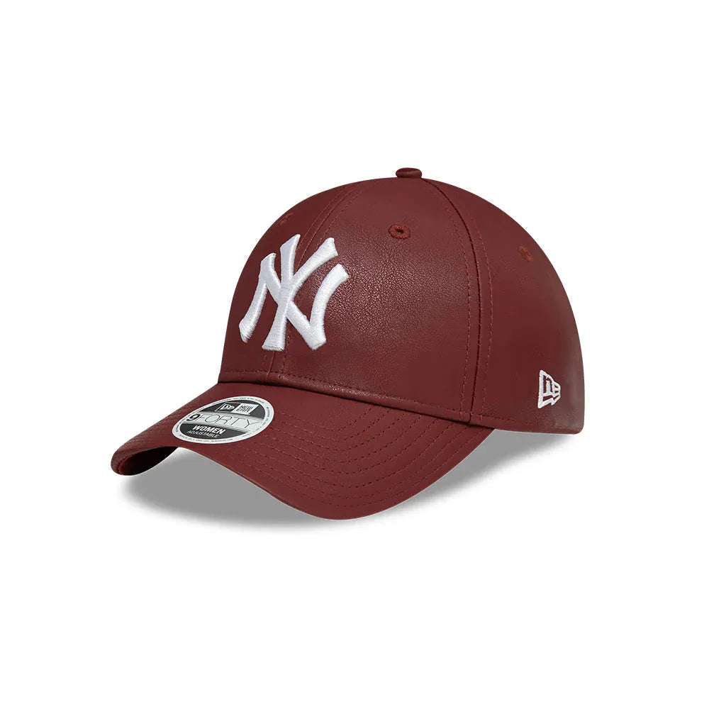 New York Yankees MLB Faux Leather Crinkled 9FORTY műbőr baseball sapka, női - Sportmania.hu