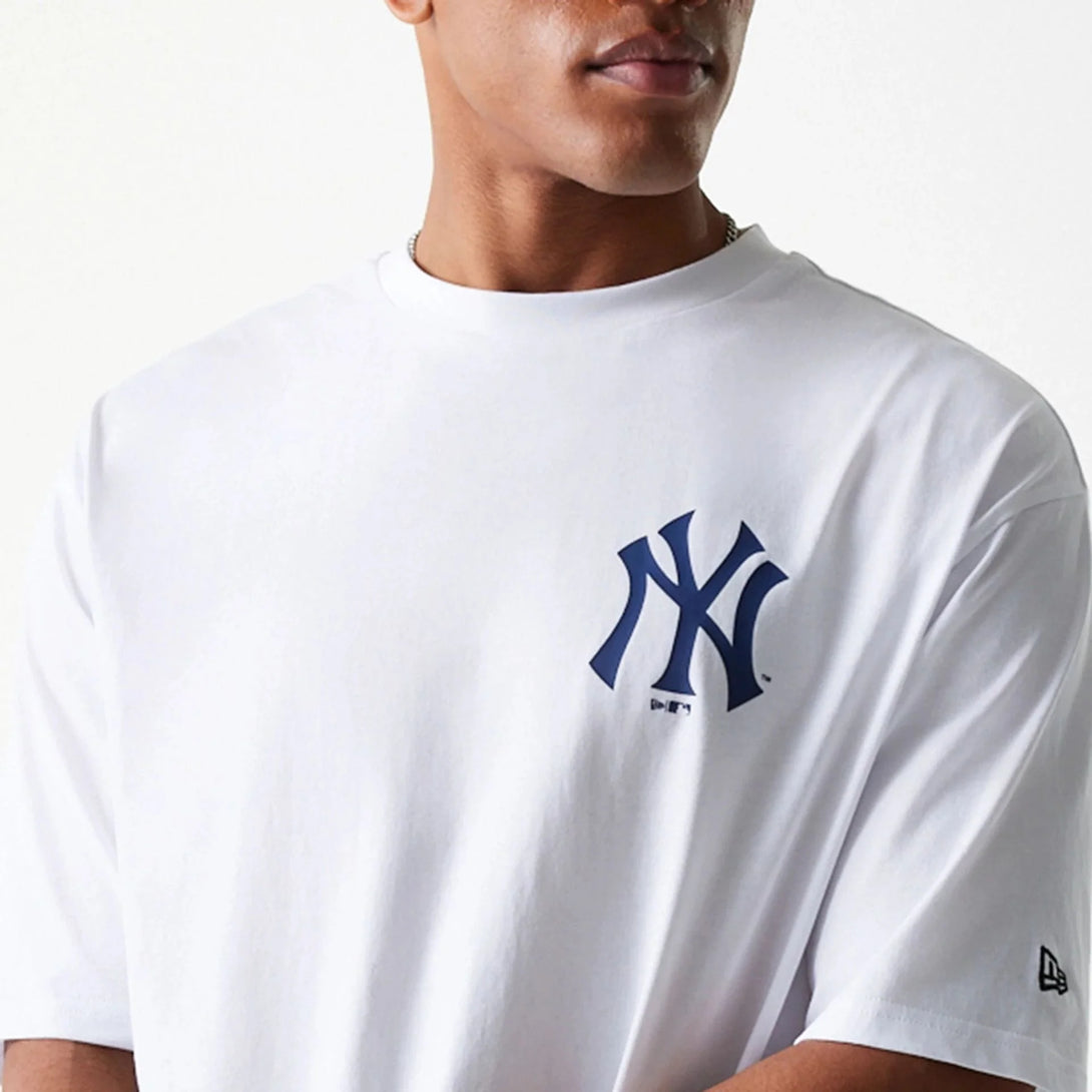 New York Yankees MLB Food Graphic White Oversized póló - Sportmania.hu