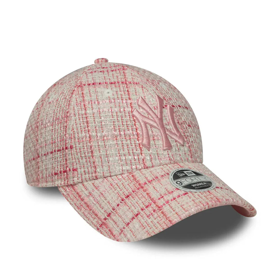 New York Yankees Tweed Dark Pink 9FORTY baseball sapka, női - Sportmania.hu
