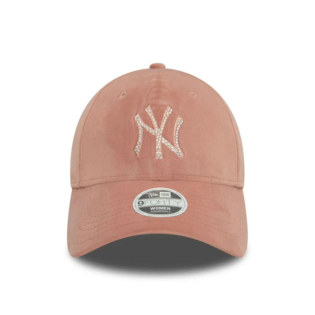 New York Yankees Velour Diamante Pastel Pink 9FORTY baseball sapka, női - Sportmania.hu