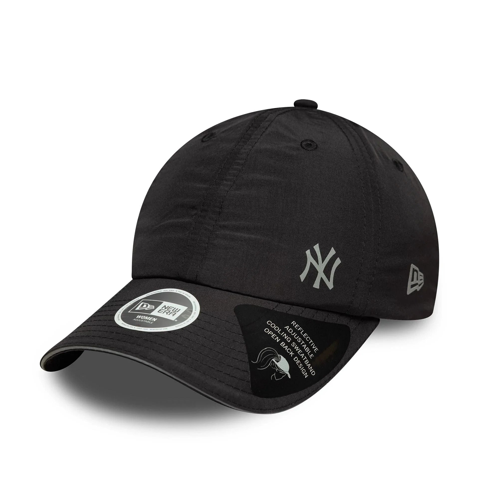 New York Yankees Womens MLB Flawless Black Pony Tail baseball sapka - Sportmania.hu