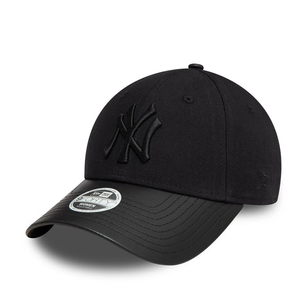 New York Yankees Womens PU Visor Black 9FORTY baseball sapka - Sportmania.hu