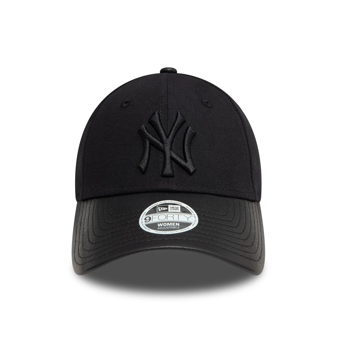 New York Yankees Womens PU Visor Black 9FORTY baseball sapka - Sportmania.hu