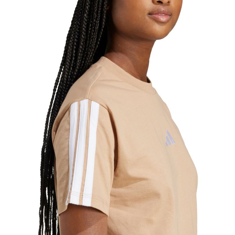 Nike adidas Essentials 3-Stripes Cotton T-shirt W női póló JV7359