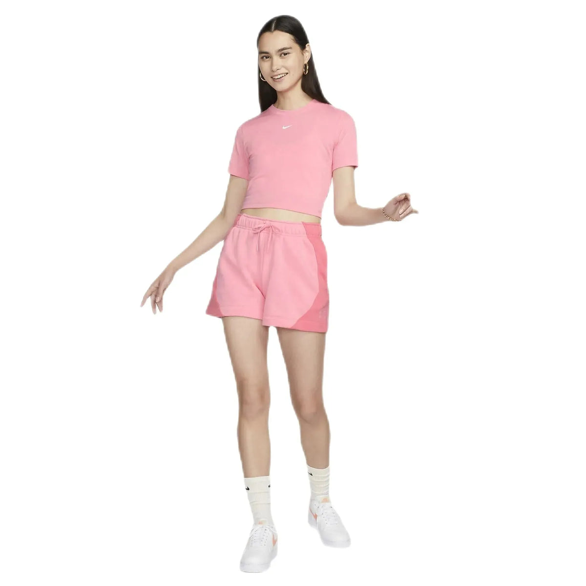 NIKE AIR WOMEN\"S MIID-RISE FLE női rövidnadrág