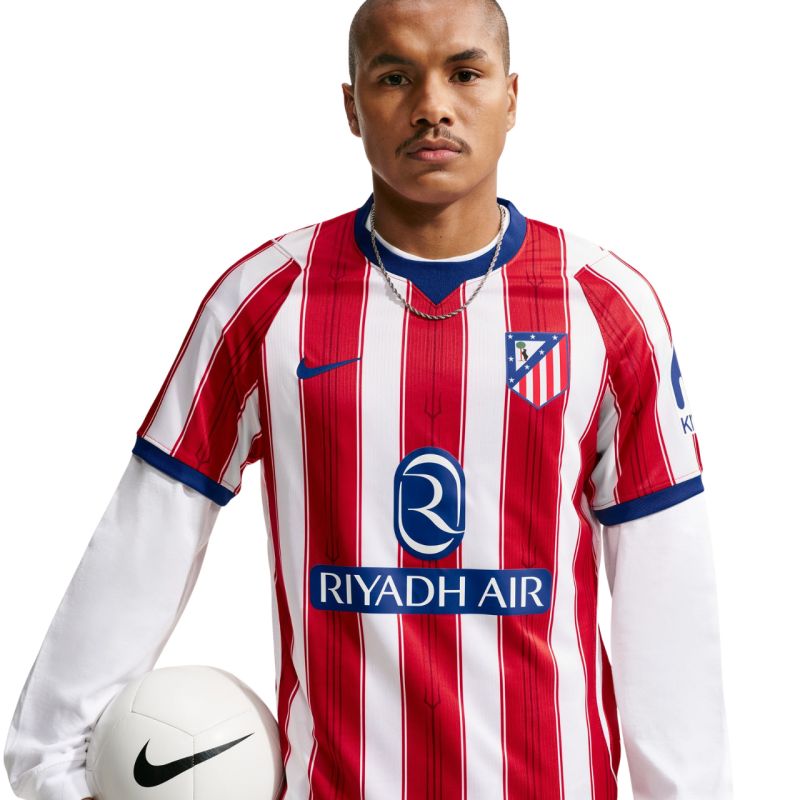 Nike Atlético Madrid 2026/27 Stadium Home Men's Jersey White and Red piros férfi póló