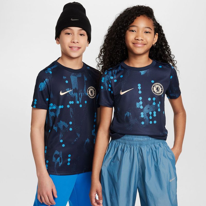 Nike Chelsea FC Academy Pro SS Top K PM Jr gyerek póló FQ0010-452