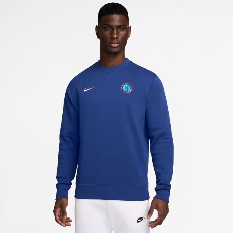Nike Chelsea FC Club CRW BB M sweatshirt FQ3008-495 pulóver - Sportmania.hu