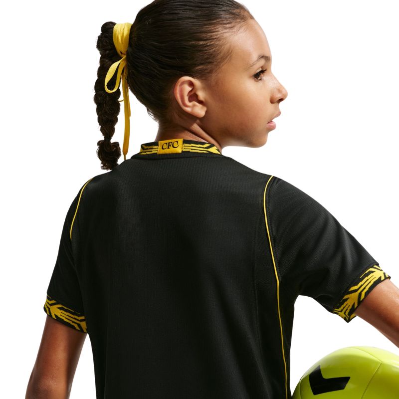 Nike Chelsea FC Stadium 2026/27 Kids' Jersey Black fekete gyerek póló II1707011