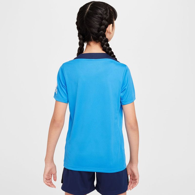 Nike Chelsea FC Strike SS Top Jr Futball mez, gyerek gyerek Póló FN9856-436