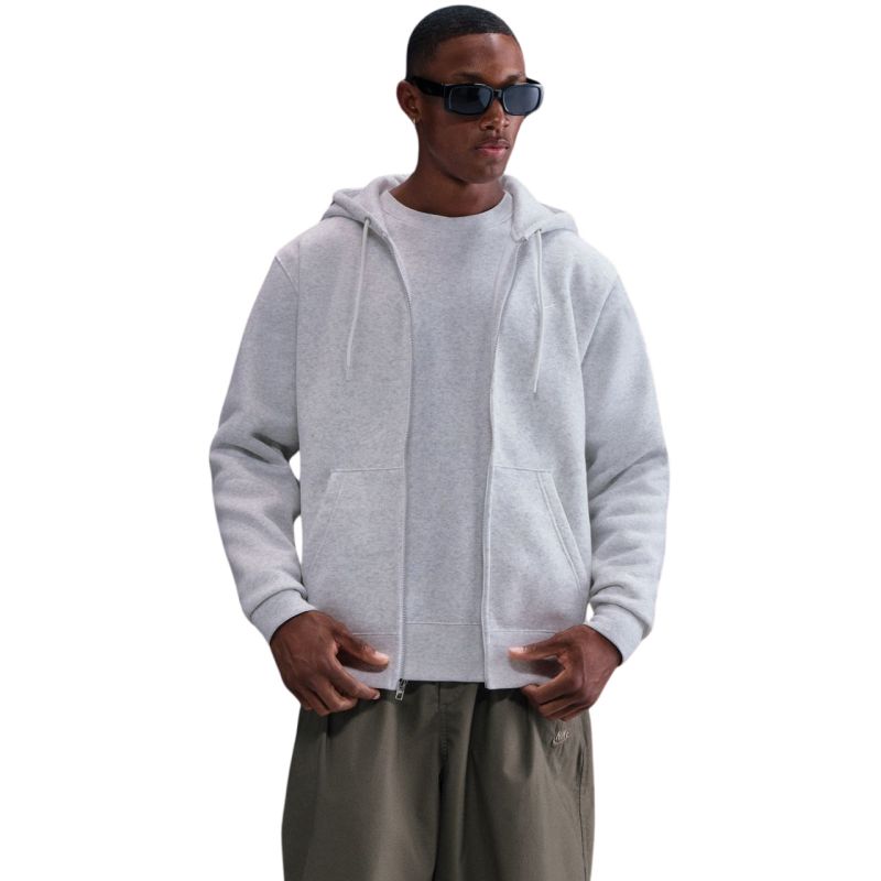 Nike Club BB FZ Hoodie Men's fehér férfi kapucnis pulóver