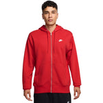 Nike Club BB FZ Hoodie Men's piros férfi kapucnis pulóver