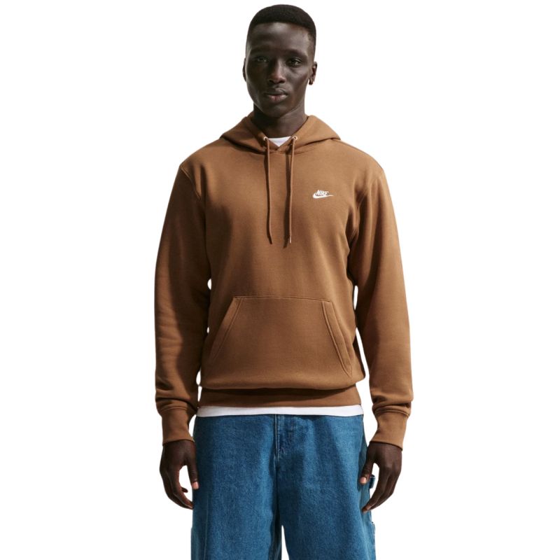 Nike Club BB men's sweatshirt barna férfi pulóver FN3859270