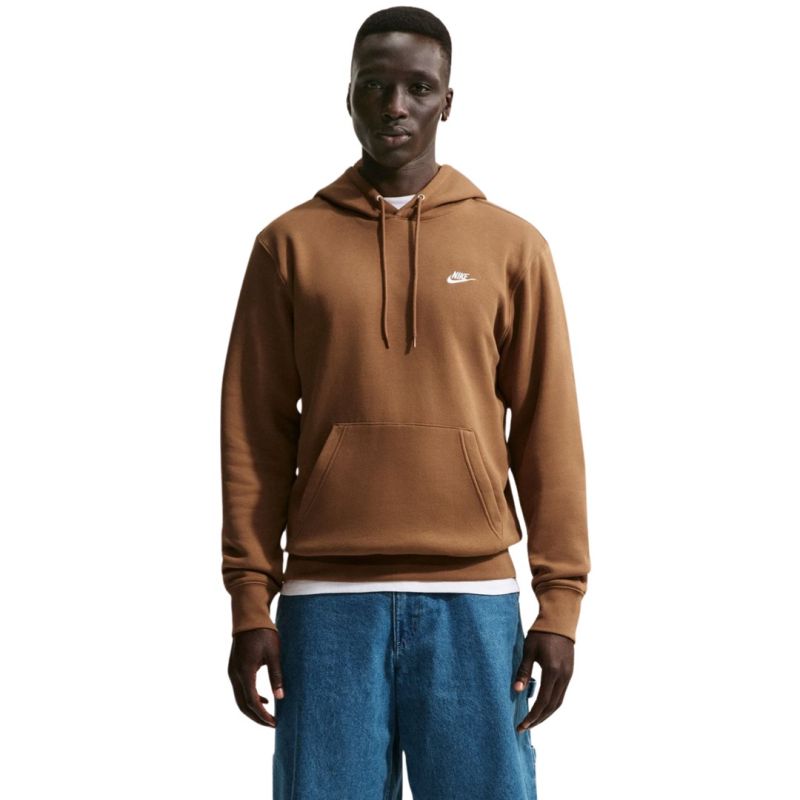 Nike Club BB Men's Sweatshirt Brown 270 2XL barna férfi pulóver 1608802XL