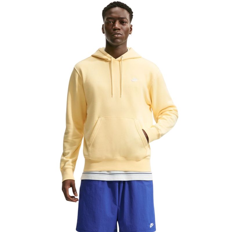 Nike Club BB men's sweatshirt yellow 722 sárga férfi pulóver 161003S
